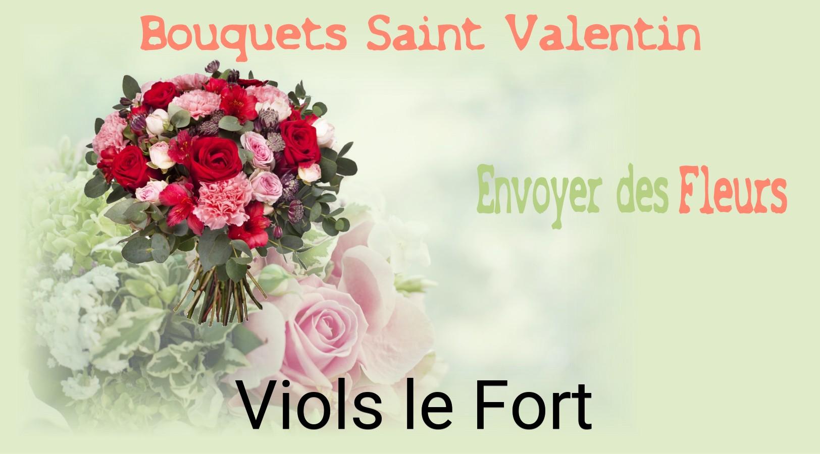 Roses de Saint-Valentin livrées à Viols-le-Fort